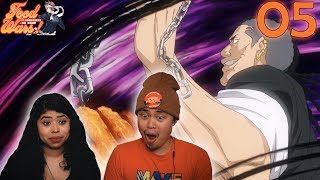 SOUMA VS MIMASAKA ROUND 1 BEGIN  SHOKUGEKI NO SOMA SEASON 2 EPISODE 5 REACTION FOOD WARS SEASON 2 [upl. by Golda]