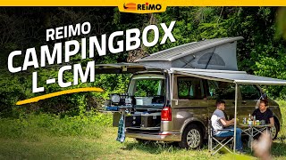 Make your everyday vehicle into a Campervan The Reimo LCM Campingbox for VW T6 [upl. by Campagna]