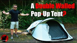 This Tent is RIDICULOUSLY AWFUL  Decathlon 2 Second Fresh and Black Pop up Tent [upl. by Kissee]