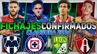 ¡PRIMEROS FICHAJES del 2024 ¡DESDE EUROPA a RAYADOS ¡FULGENCIO al ATLAS ¡FARAVELLI a CRUZ AZUL [upl. by Werner]