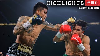 Magsayo vs Ramirez HIGHLIGHTS June 15 2024  PBC on Prime Video [upl. by Zaria975]