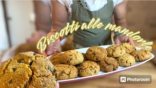 COLAZIONE SANA per tutta la Famiglia 👉BISCOTTI alle Mandorle con gocce di cioccolato [upl. by Glynn]