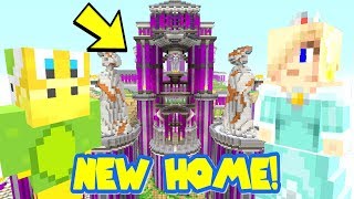 Minecraft  Super Mario Series  Carter Moves To His NEW Home 333 [upl. by Namlaz]