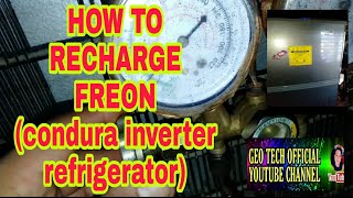 CONDURA INVERTER REFRIGERATOR low freezing problem two doorinvertercondura [upl. by Coughlin617]