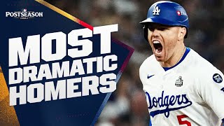 MOST DRAMATIC HOME RUNS of the 2024 Postseason 12 tying or goahead HR  BEST POSTSEASON EVER [upl. by Chang101]