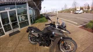 2014 BMW F700GS Low Chassis  Low Seat For Girls amp Boys [upl. by Jasmin]