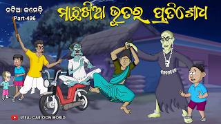 Natia Comedy Part 496  Machha Khia Bhuta Ra Pratishodha [upl. by Hedi]