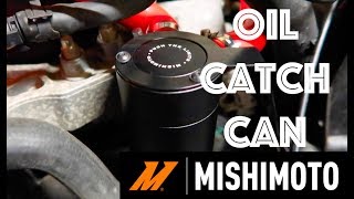 OIL CATCH CAN INSTALL  FIESTA ST  MISHIMOTO [upl. by Leith]