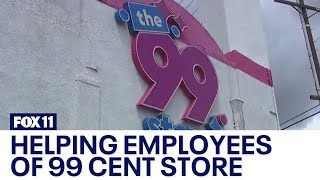 With 99 Cents Only stores closing LA County is jumping in to help employees [upl. by Angeline731]