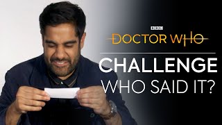 The Master vs the Doctor Who Said it With Sacha Dhawan  Doctor Who Series 12 [upl. by Quentin]