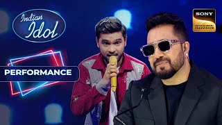 Indian Idol S14  Vaibhav की Energetic Performance को देखकर Mika Singh हुए खुश  Performance [upl. by Oderfodog]