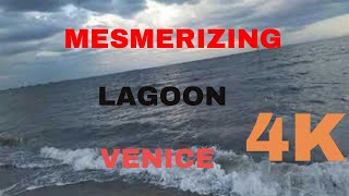 Adriatic sea shore at Venetian lagoon SottomarinaChioggia Venice Italy Europe 4K video [upl. by Jessalin455]