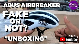 ABUS AIRBREAKER quot UNBOXINGquot  FAKE OR ORIGINAL [upl. by Odnomar204]