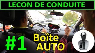 Boite AUTOMATIQUE  Leçon de conduite 1 [upl. by Nosraep798]