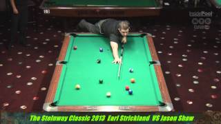 Earl Strickland Vs Jayson Shaw Steinway Classic 2013 Part2 [upl. by Auj]