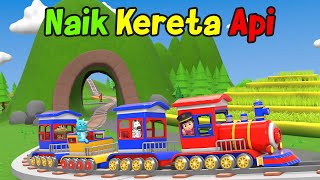 Naik Kereta Api Tut Tut Tut 🚂🚂🚂 Lagu Anak Anak Viral [upl. by Nicko]