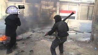 Heavy Clashes During The Battle For AlRamouseh Aleppo  Syria War 2014 [upl. by Pollux480]