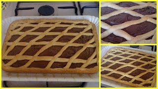 Crostata alla nutella dolce semplice e veloce [upl. by Anaes26]