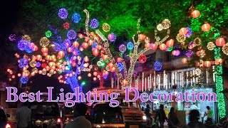 Lighting decorations on tree [upl. by Terr961]