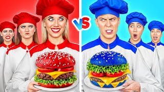 Boys VS Girls Cooking Challenge by Multi DO Challenge [upl. by Hcab406]