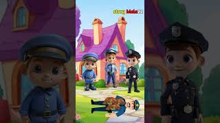 Police corton toys woodart animation cortoon [upl. by Daigle510]