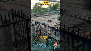 Horrible Train Accident RAJDHANI EXPRESS Hits Dog 🐕 to Death  Indian Railways shorts dog train [upl. by Sibyls420]