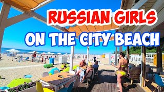 CITY BEACH  BIKINI BEACH  Blue Flag Beach  Russian girls  Beach Money [upl. by Muriel247]