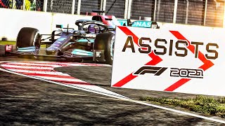 How Much Slower Is Using Assists On F1 2021 [upl. by Ellerud]