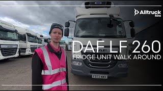 DAF LF 260 18t Fridge Unit Walkaround [upl. by Eugene97]