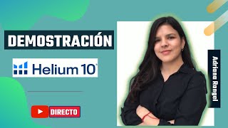 HELIUM 10 DEMOSTRACION EN DIRECTO  Estrategias para buscar productos en 2022 [upl. by Darcy]