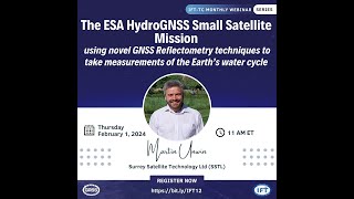 The ESA HydroGNSS Small Satellite Mission [upl. by Terrell]