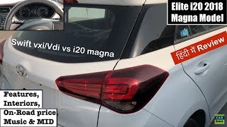 New Elite i20 2018 Magna InteriorExterior Walkaround  i20 2018 Magna FeaturesInterior [upl. by Adnical]