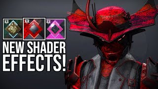 NEW Shader Bundle Is AMAZING MOST Unique Shader Effects  Destiny 2 Fashion [upl. by Stew]