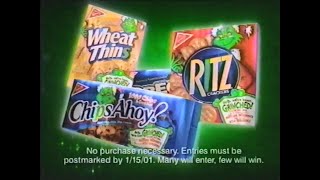 Nabisco Grinch Contest and Chips Ahoy Mini ad from 2000 [upl. by Yentrac]