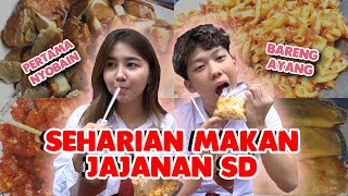 PERTAMA KALI MAKAN JAJANAN SD HARUS DISUAPIN VILMEI [upl. by Jeannine451]