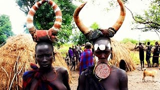 Mursi Tribe of the Omo Valley South Ethiopia [upl. by Ecidnarb]