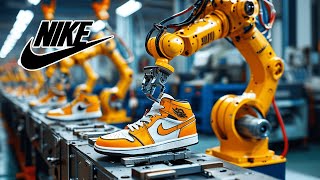 How Nike Produces Jordan Shoes In The Factory  Mr Process Time [upl. by Mini]