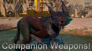 Warframe  Beast Claws Companion Weapons [upl. by Lebezej]