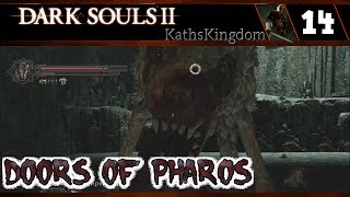 Dark Souls II  Part 14  Doors of Pharos  Royal Rat Authority Boss [upl. by Jer]