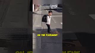 CHILDREN IN JAPAN CROSS THE ROAD IN AN UNUSUAL WAY [upl. by Yttel]