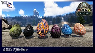 All Fjordur Egg Locations amp How To Get To Them  ARK Survival Evolved 114 [upl. by Templeton]