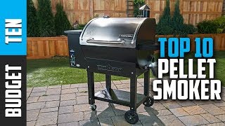 Best Pellet Smoker 2019  Budget Ten Pellet Grills Review [upl. by Anitirhc370]