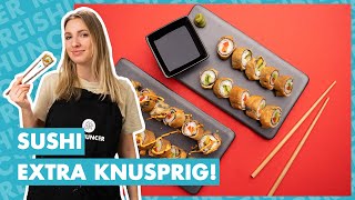 Tempura Sushi  frittiertes Sushi selber machen [upl. by Mirth478]