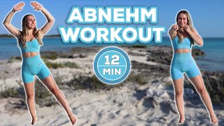 12 Min HIIT Ganzkörper Workout  Fatburner für Zuhause ohne Geräte [upl. by Cogan]