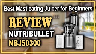 NutriBullet NBJ50300 Slow Masticating Juicer Machine Review  Best Masticating Juicer for Beginners [upl. by Nevanod329]