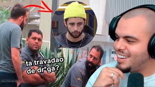 IMITANDO O PEDRO SCOOBY DO BBB PRA DESCONHECIDOS  Maicon React [upl. by Analeh]