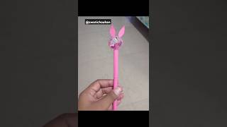 DIY pen decoration idea 😱 diy pendecorations decorationideas pencraft shorts art asmr craft [upl. by Nbi]