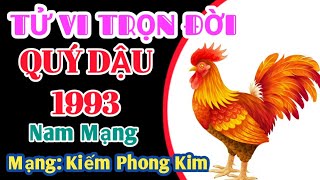 TỬ VI TRỌN ĐỜI QUÝ DẬU 1993 NAM MẠNG  TỬ VI VẬN MỆNH  XEM TỬ VI QUÝ DẬU 1993  KIẾM PHONG KIM [upl. by Claudette]