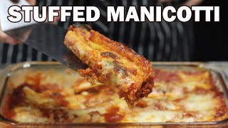 Stuffed Manicotti Recipe Best Italian Dish [upl. by Imotih404]