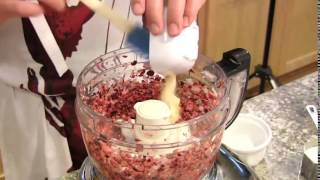 Cranberry Relish Raw Cranberry Relish Recipe [upl. by Lekar]